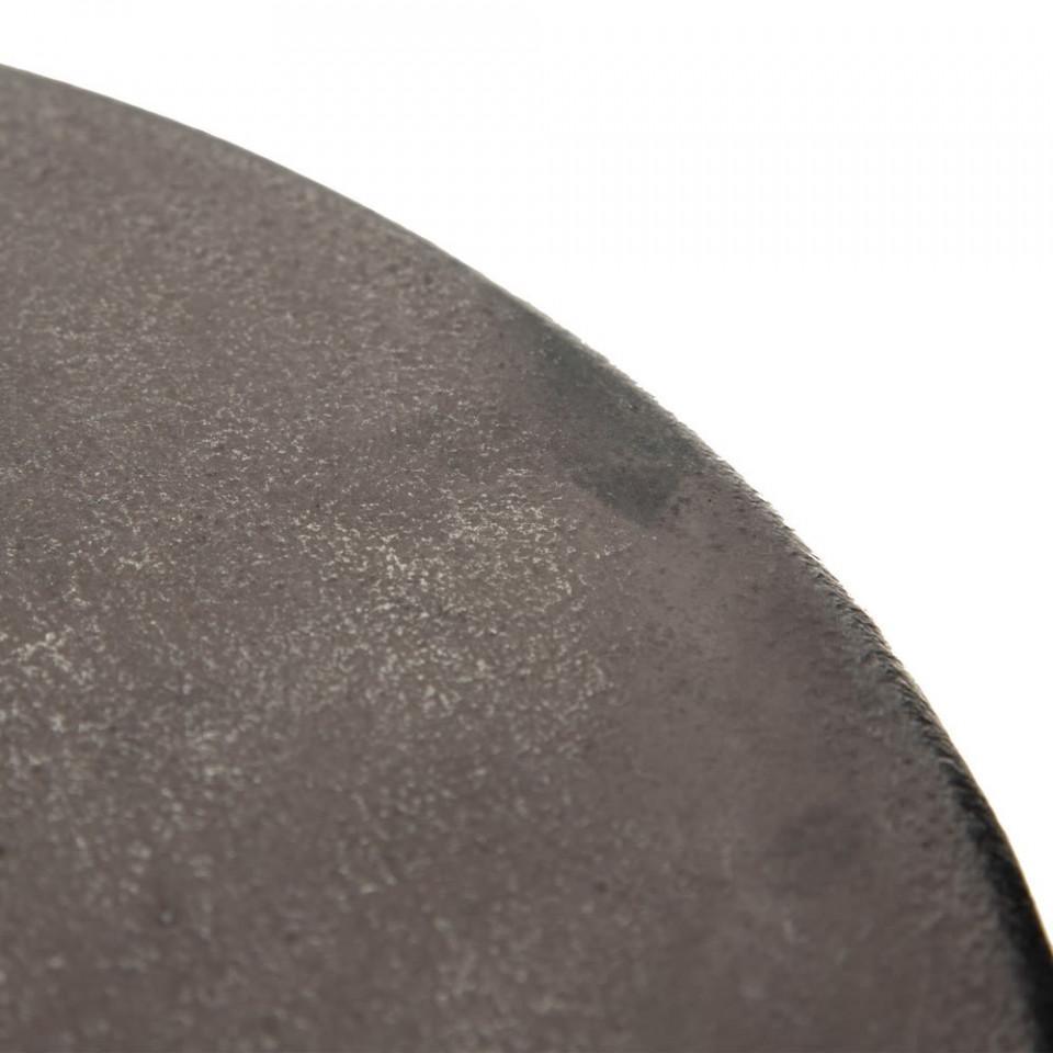 Masuta neagra din aluminiu 43 cm Larderet - PARIS14A.RO