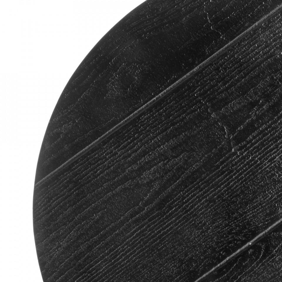Masuta neagra din aluminiu 78 cm Lama - PARIS14A.RO