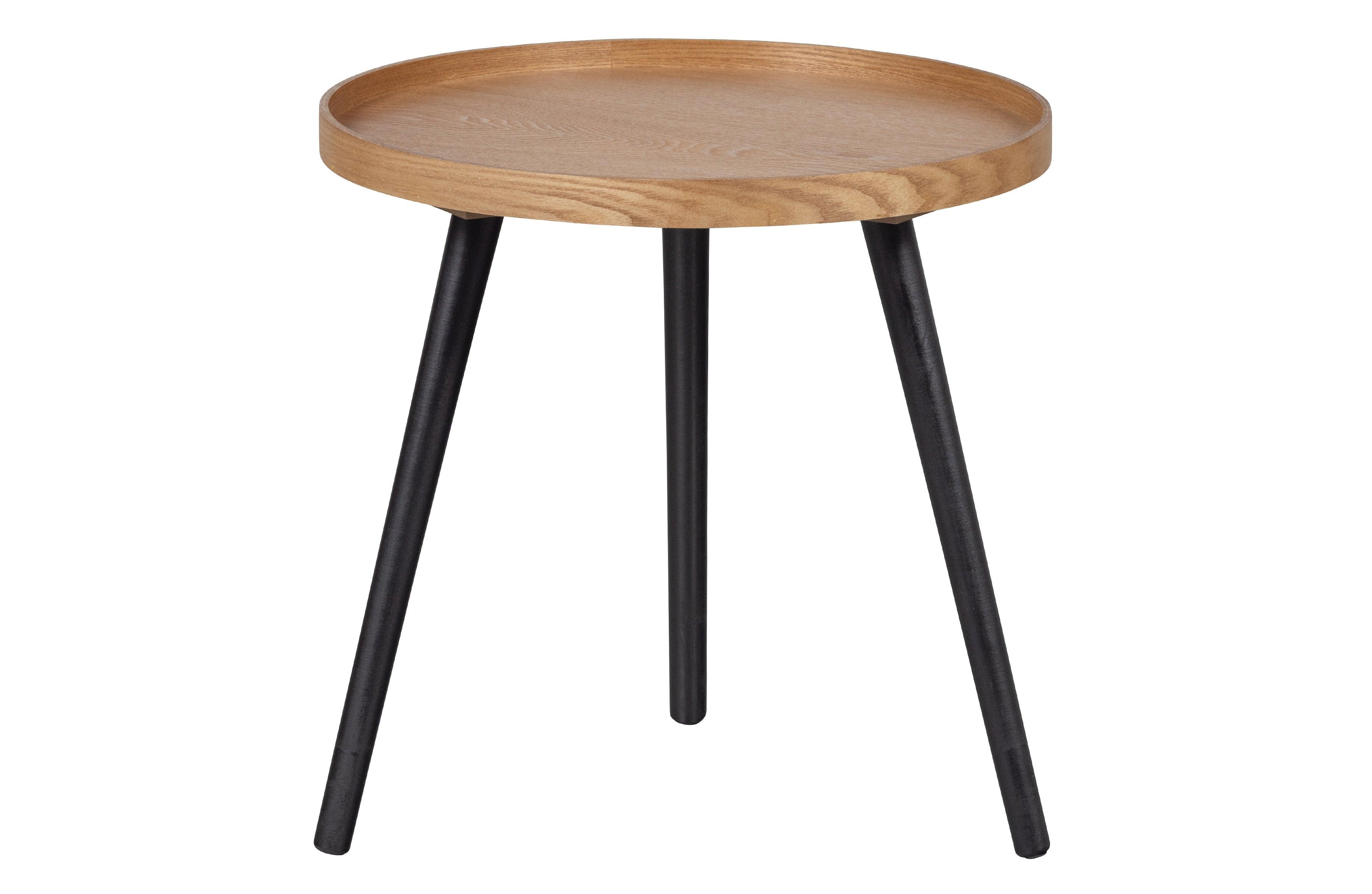 Mesa Sidetable M Wood Natural 45Xø45 - PARIS14A.RO