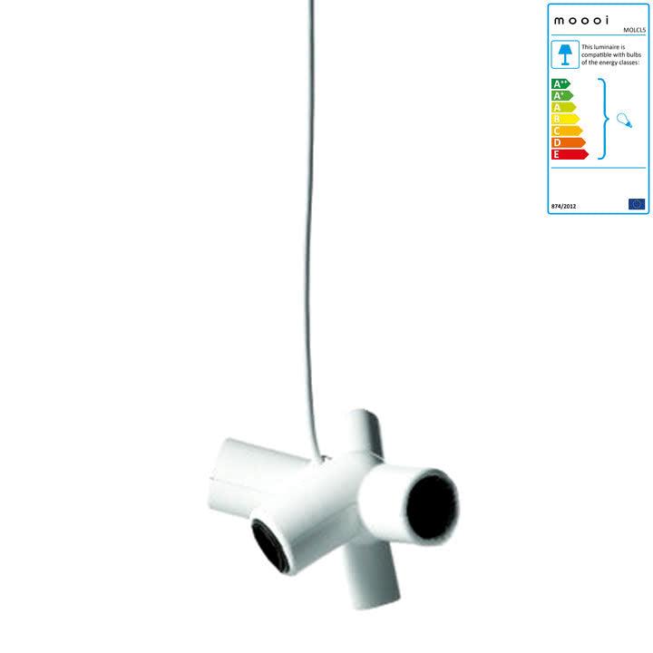 Moooi - Clusterlamp Socket, white Alb - PARIS14A.RO