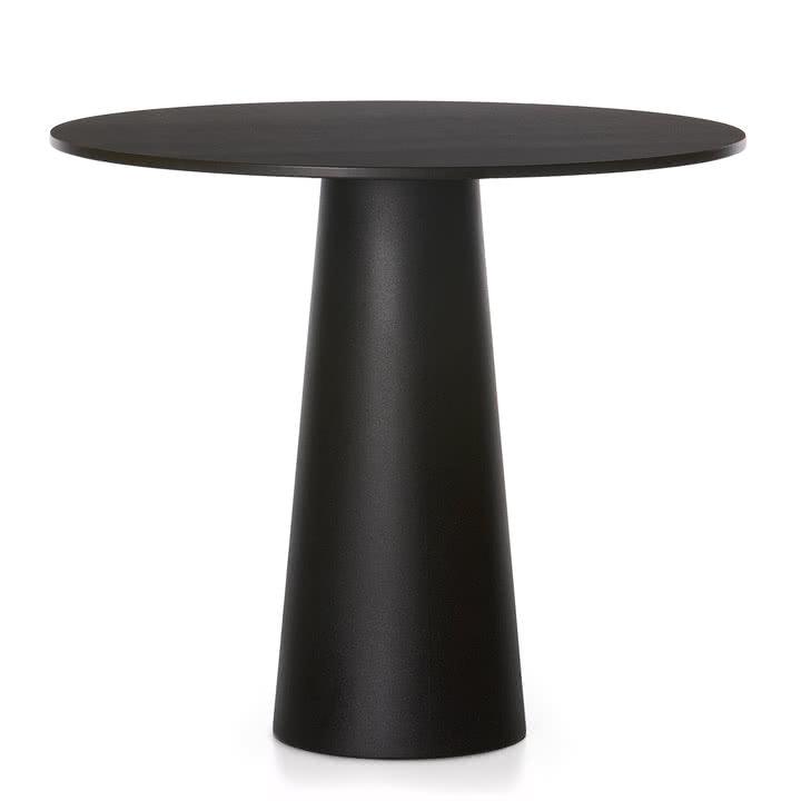 Moooi - Container Table Classic Round, Ø 90 cm, foot 7030 , black Negru - PARIS14A.RO
