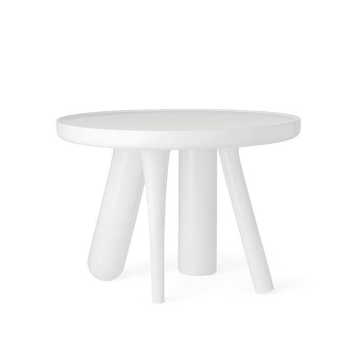 Moooi - Elements Side Table, white Alb - PARIS14A.RO