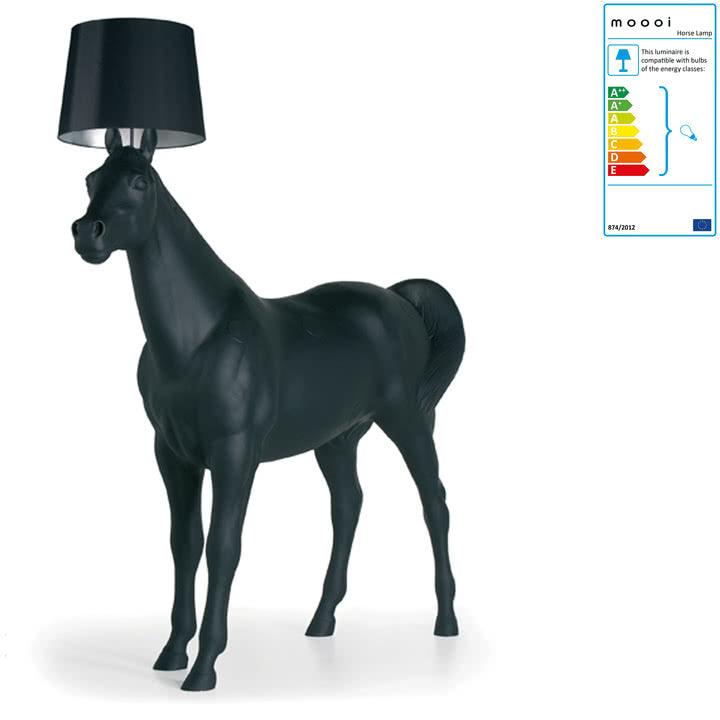 Moooi - Horse Lamp, black Negru - PARIS14A.RO