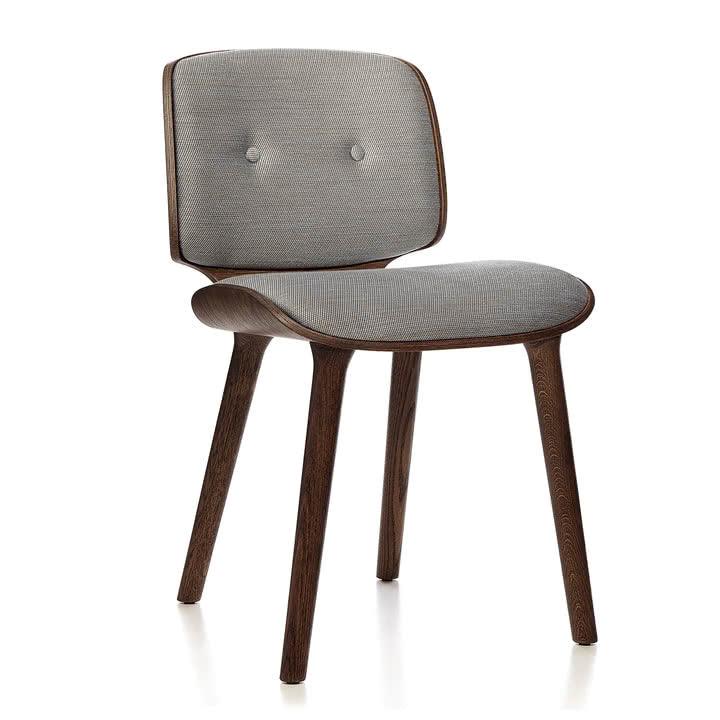 Moooi - Nut Dining Scaun, Oak cinnamon colour - grey Gri - PARIS14A.RO