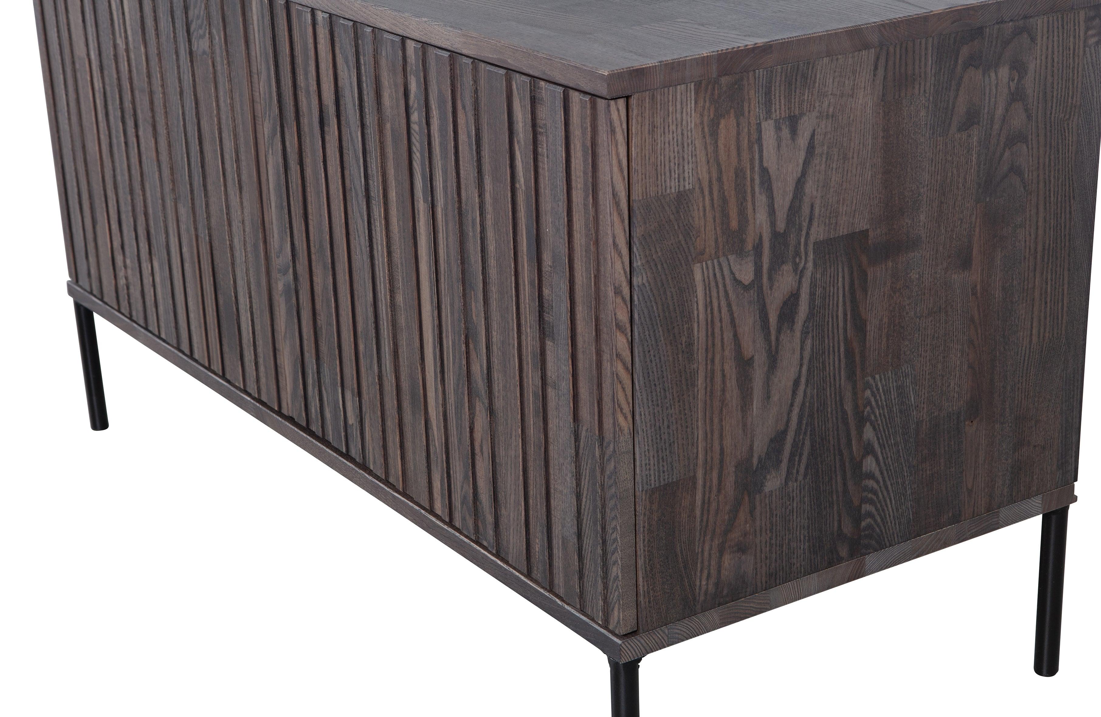 Nou Gravure TV-Stand 100 cm Espresso [FSC] - PARIS14A.RO
