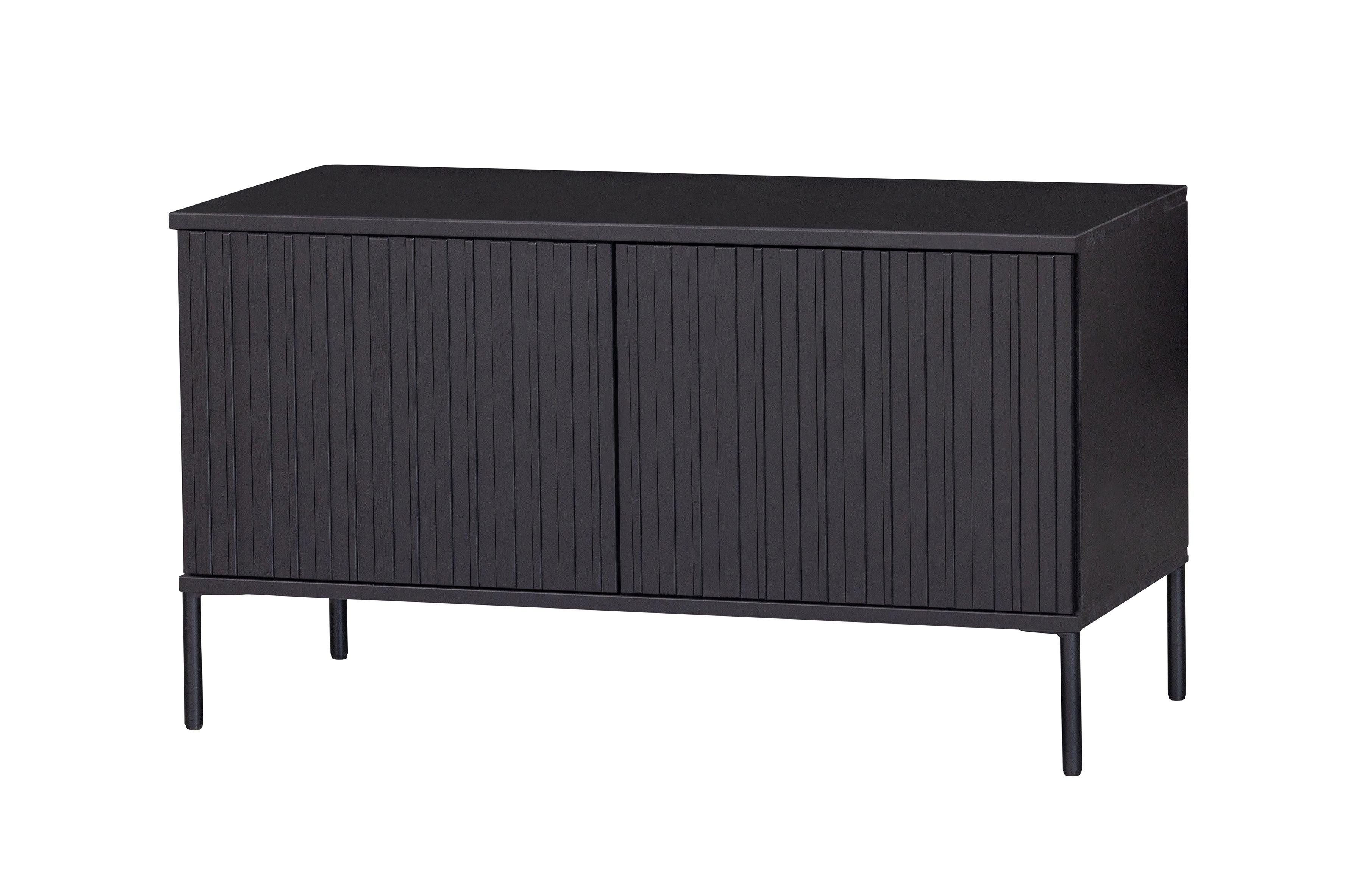 Nou Gravure TV-Stand 100 cm Pine Black [FSC] - PARIS14A.RO