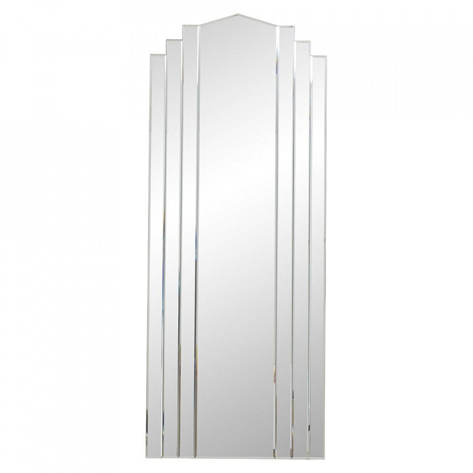 Oglinda dreptunghiulara argintie din sticla 60x150 cm Dove Nordal - PARIS14A.RO
