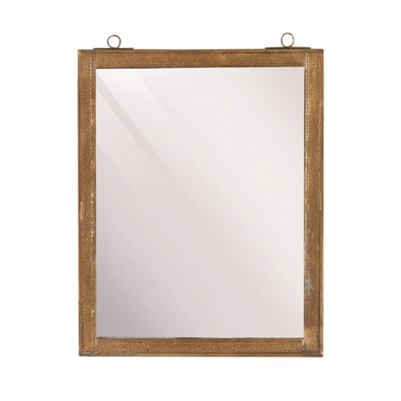 Oglinda dreptunghiulara din fier 20x27 cm Zonia LifeStyle Home Collection - PARIS14A.RO