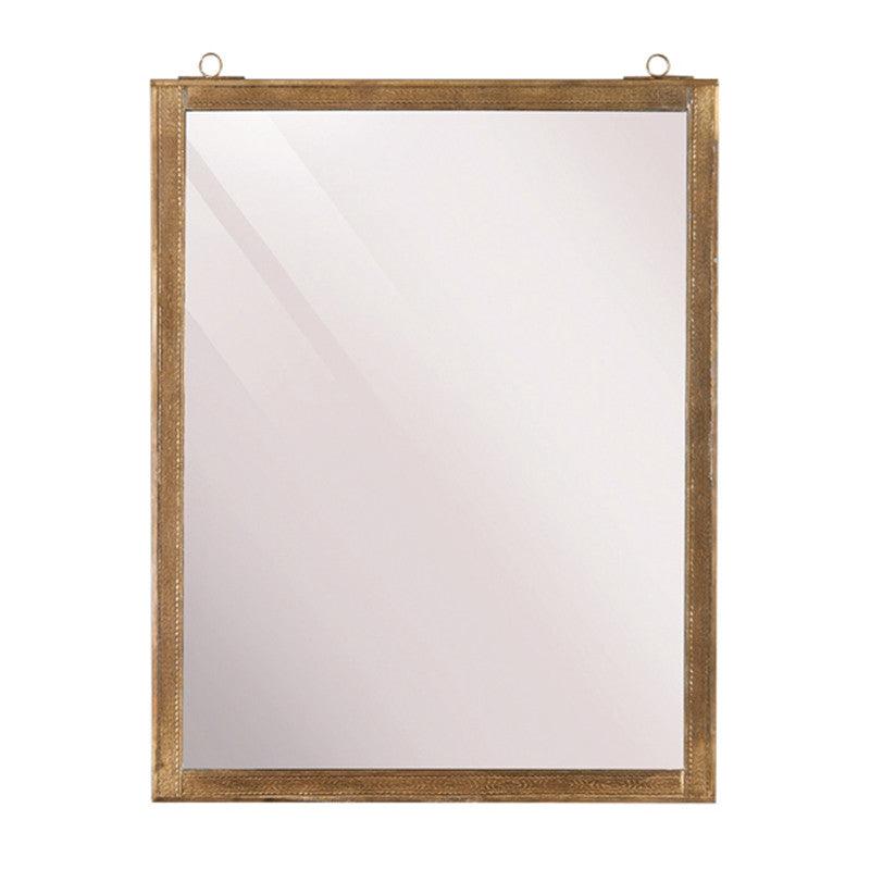 Oglinda dreptunghiulara din fier 28x37 cm Zonia LifeStyle Home Collection - PARIS14A.RO