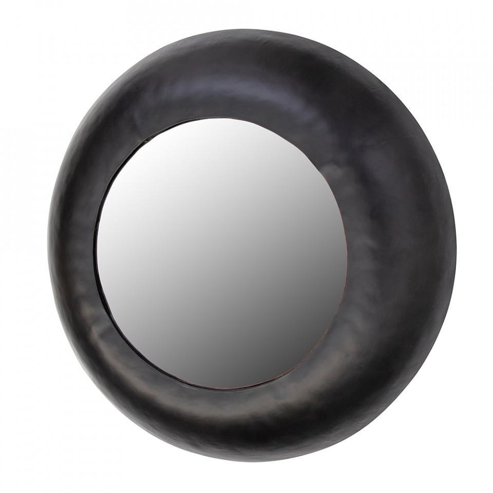 Oglinda neagra din fier 50 cm Wolf - PARIS14A.RO