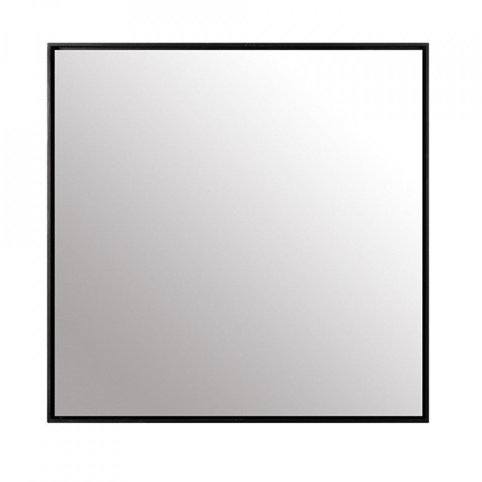 Oglinda patrata neagra din MDF si sticla 100x100 cm Wesel Fli LifeStyle Home Collection - PARIS14A.RO