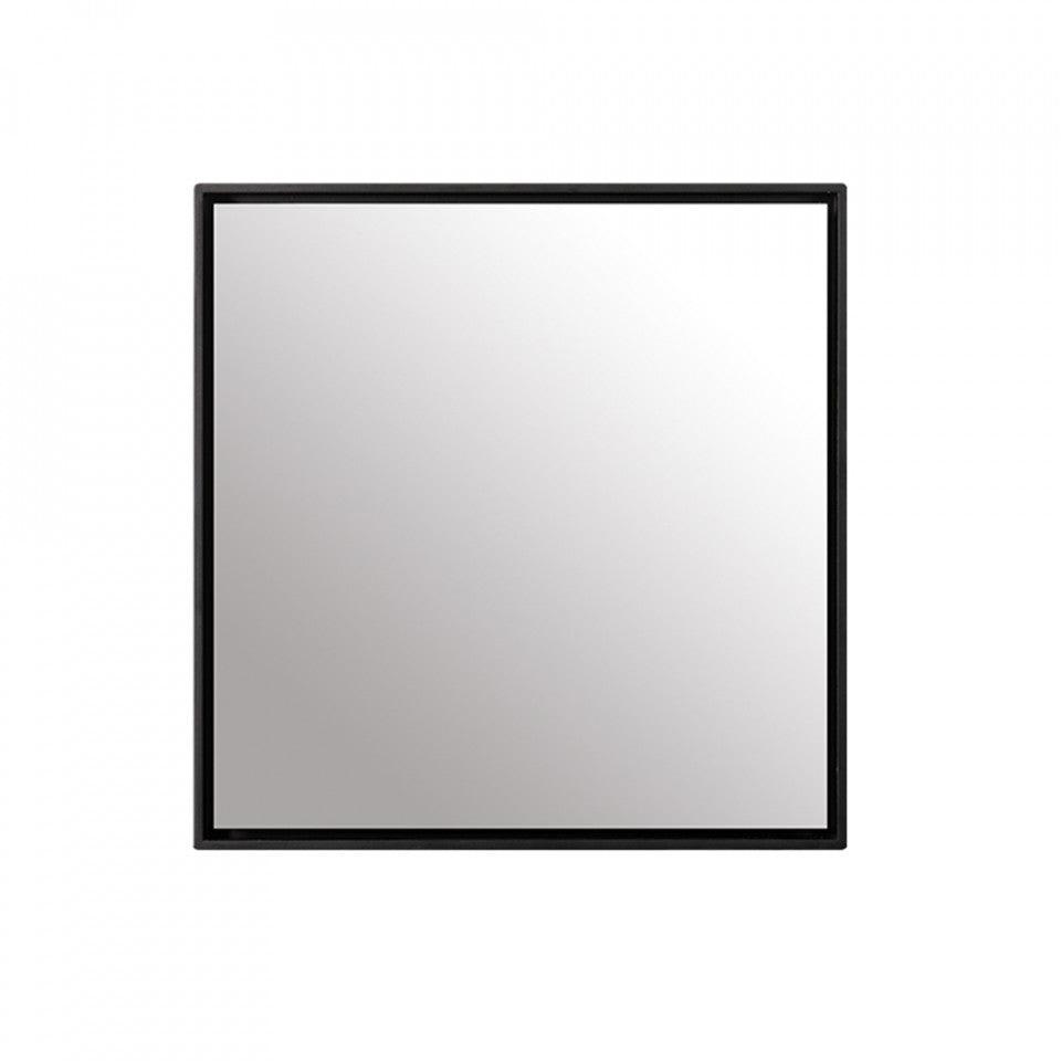 Oglinda patrata neagra din MDF si sticla 60x60 cm Goch Ile LifeStyle Home Collection - PARIS14A.RO