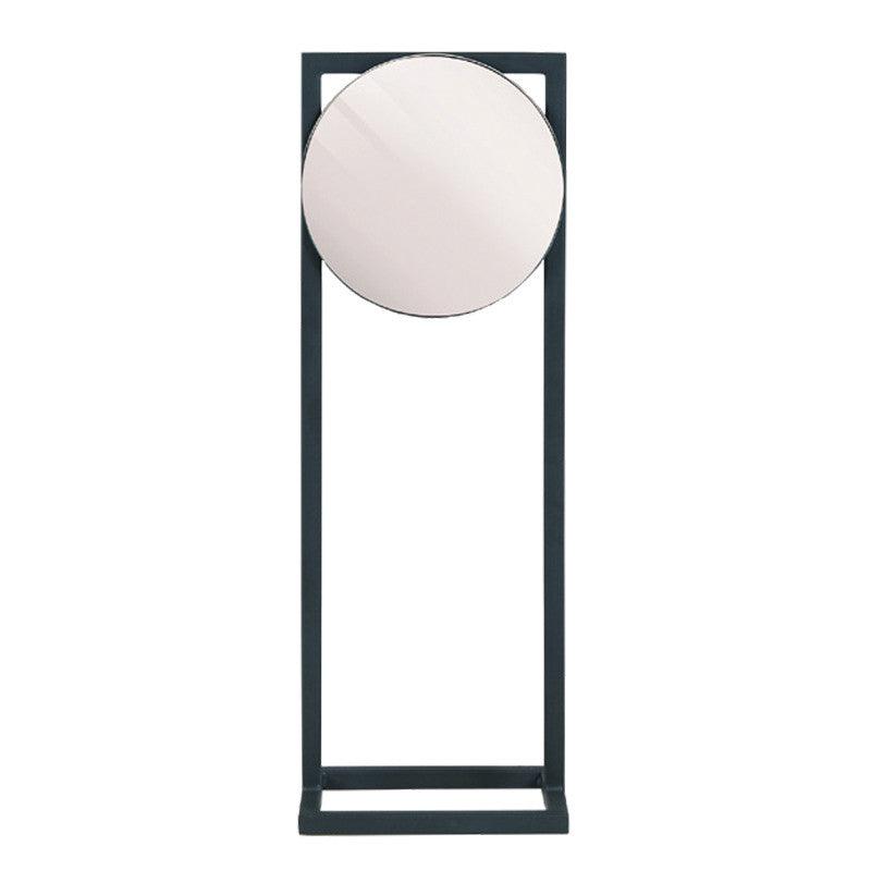 Oglinda rotunda de masa din sticla si fier 25x51 cm Addi Lifestyle Home Collection - PARIS14A.RO