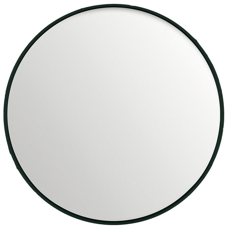 Oglinda rotunda neagra din MDF si sticla 150 cm Black Lifestyle Home Collection - PARIS14A.RO