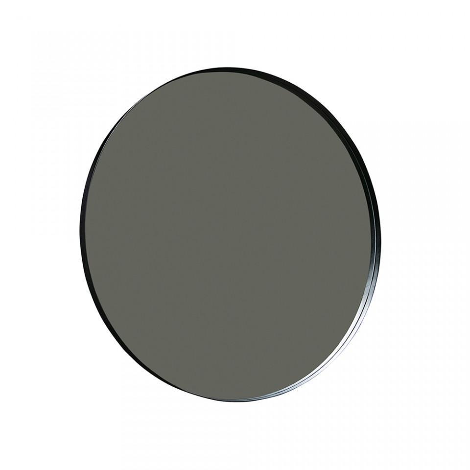 Oglinda rotunda neagra din metal 115 cm Doutzen - PARIS14A.RO