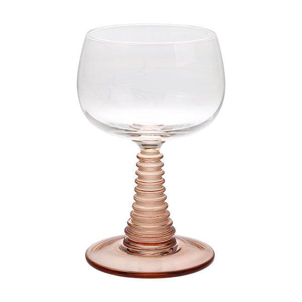 Pahar de vin nude/transparent din sticla 186 ml Swirl HK Living - PARIS14A.RO