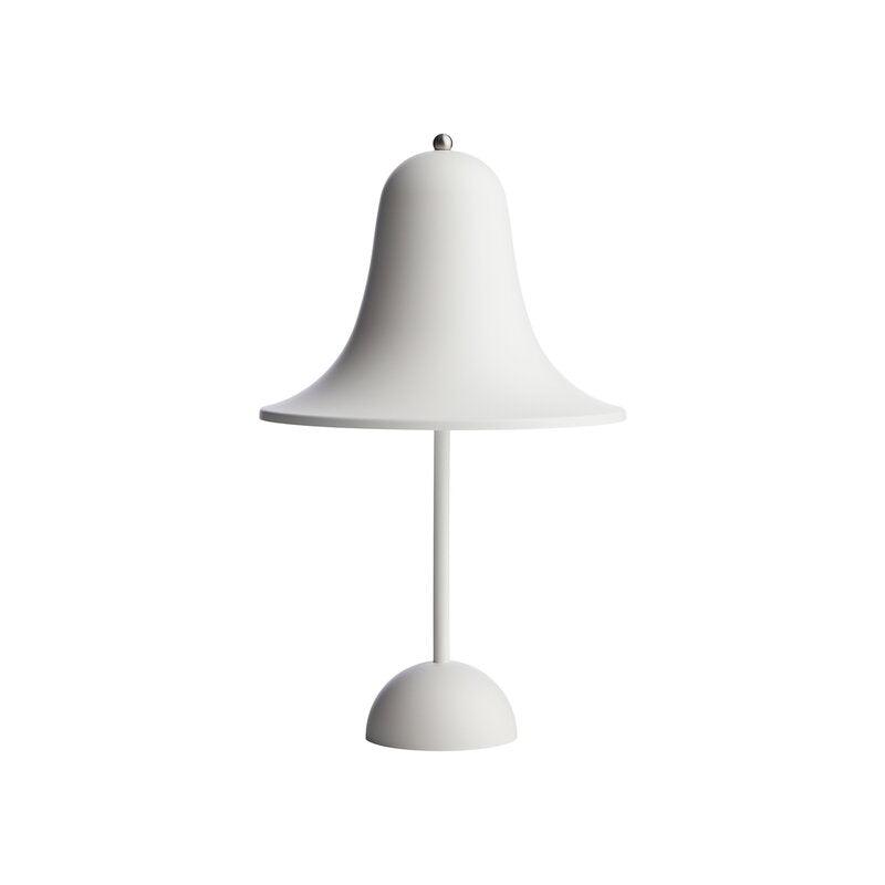 Pantop portabil lampa de masa 18 cm, Matt White - PARIS14A.RO