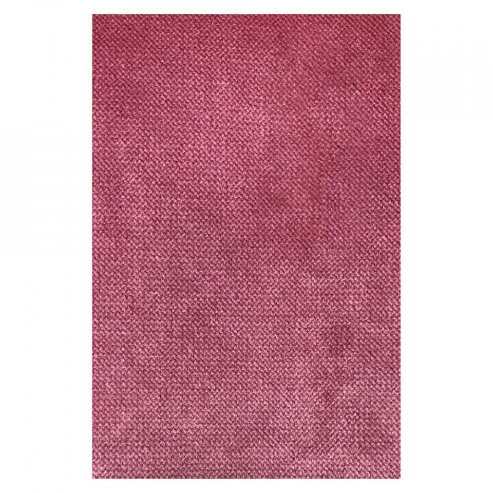 Pat de zi roz din metal si catifea 86x203 cm Rodeo Left - PARIS14A.RO