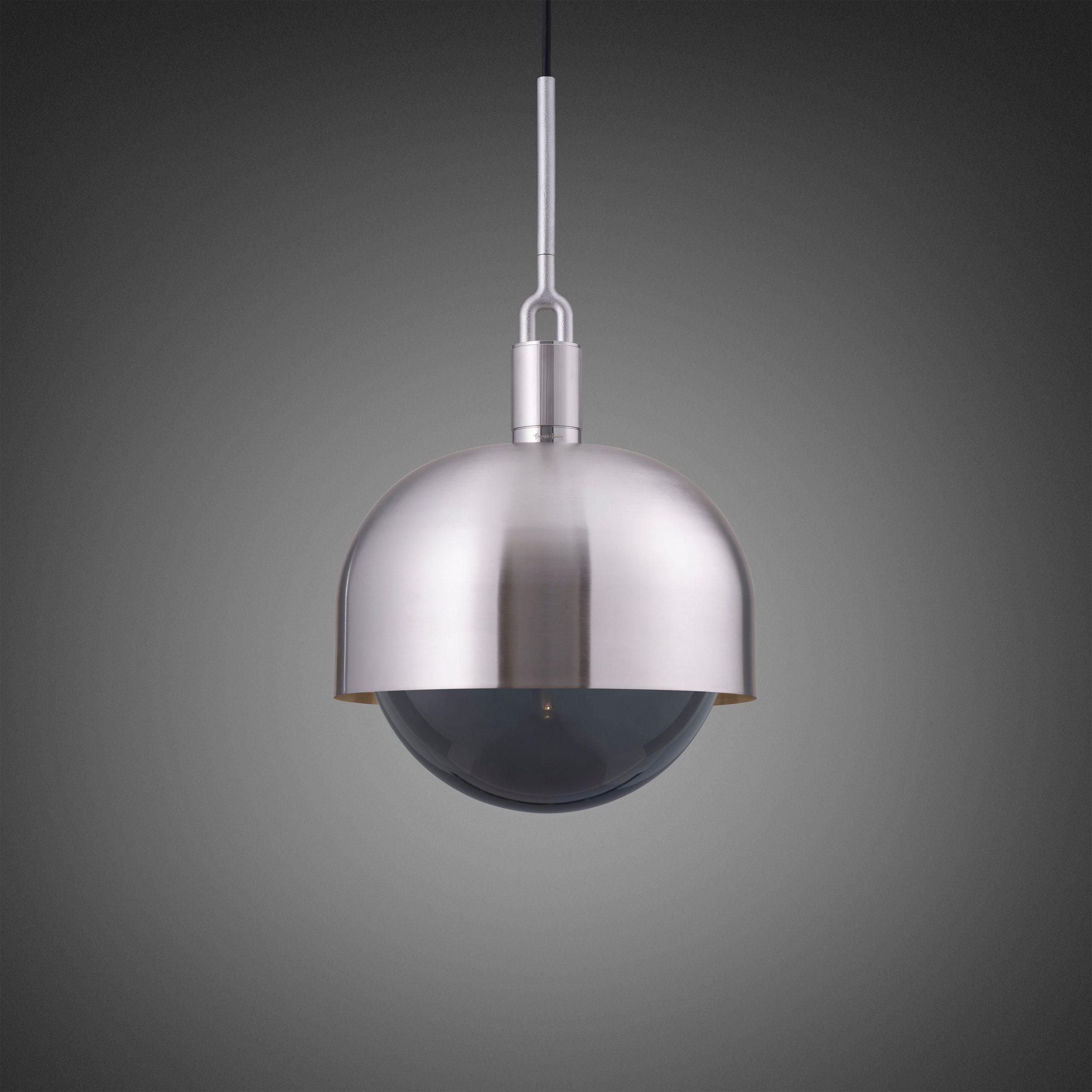 Pendant Forked / Cu abajur / GLOBE / SMOKED / LARGE - Buster & Punch - PARIS14A.RO