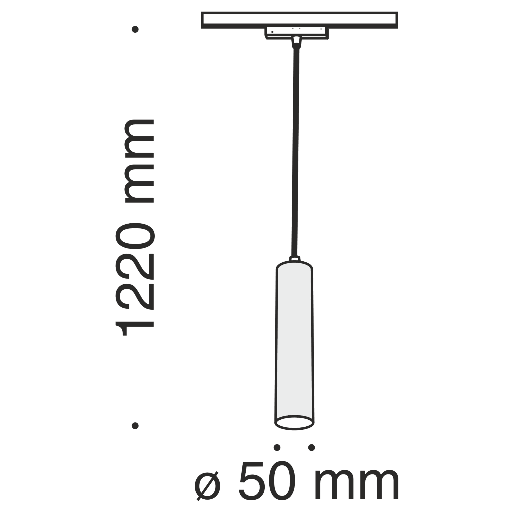 Pendul Downlight sina FOCUS LED Maytoni Technical TR016-2-12W3K-B - PARIS14A.RO