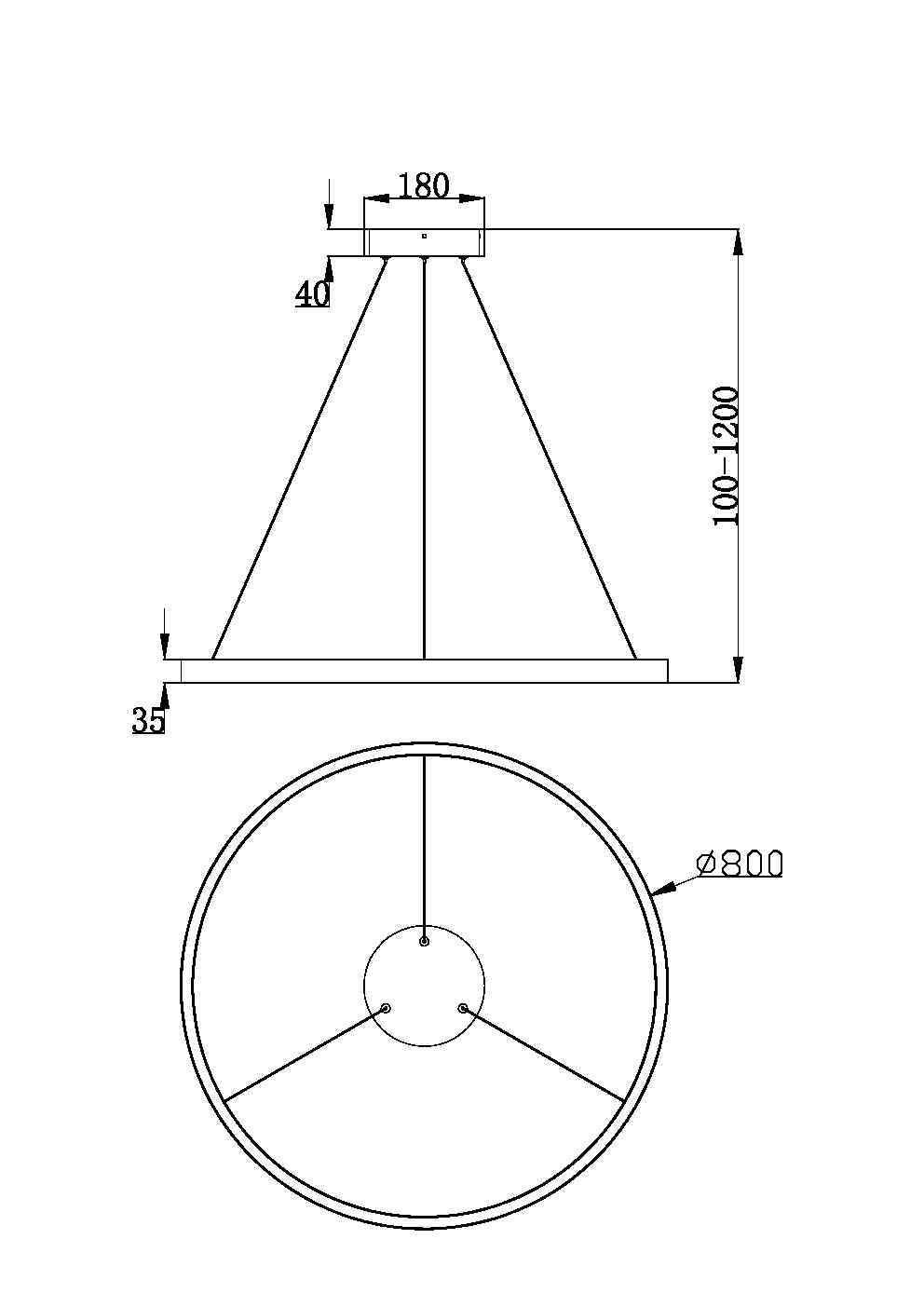 Pendul Rim Maytoni Modern MOD058PL-L42B3K - PARIS14A.RO