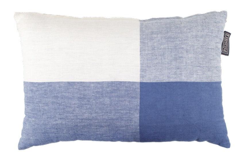 Perna decorativa dreptunghiulara albastra din bumbac 40x60 cm Bindi LifeStyle Home Collection - PARIS14A.RO