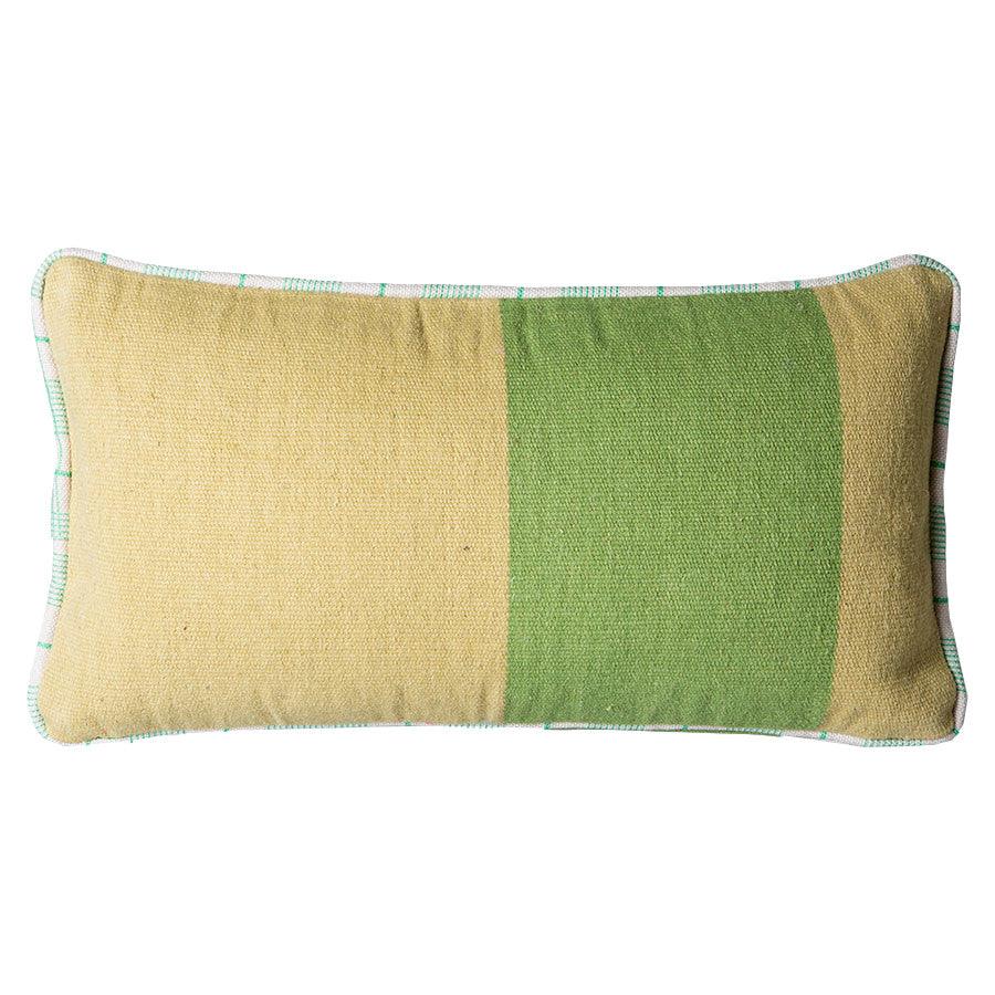 Perna dreptunghiulara verde din lana 38x74 cm Thea HK Living - PARIS14A.RO