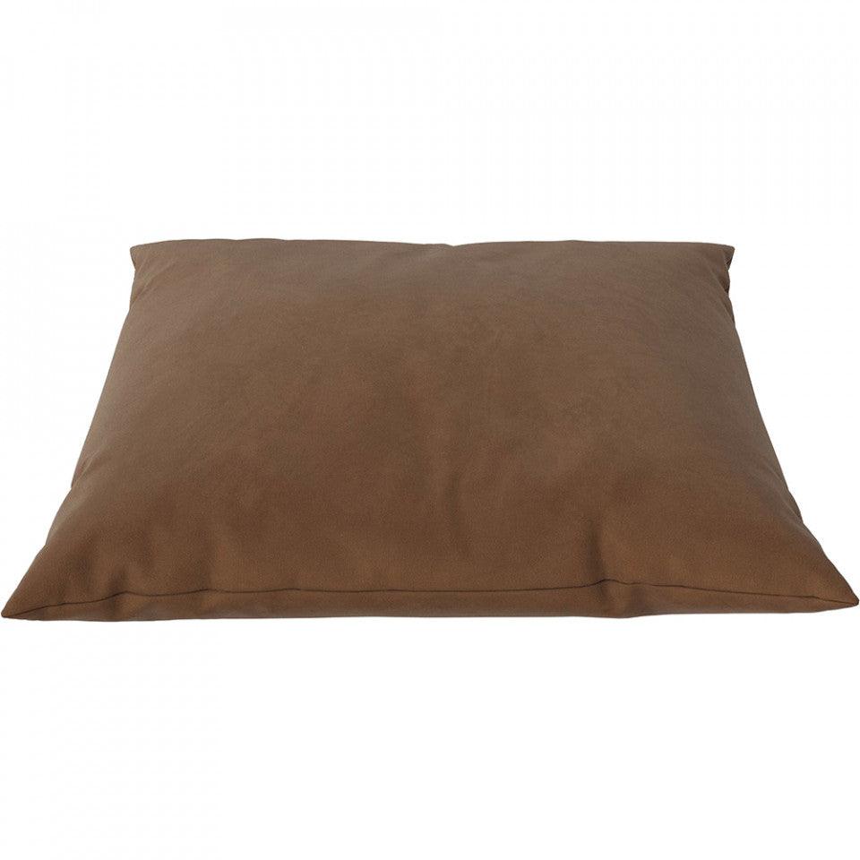 Perna patrata maro camel din catifea 60x60 cm Classic Ritz Bolia - PARIS14A.RO