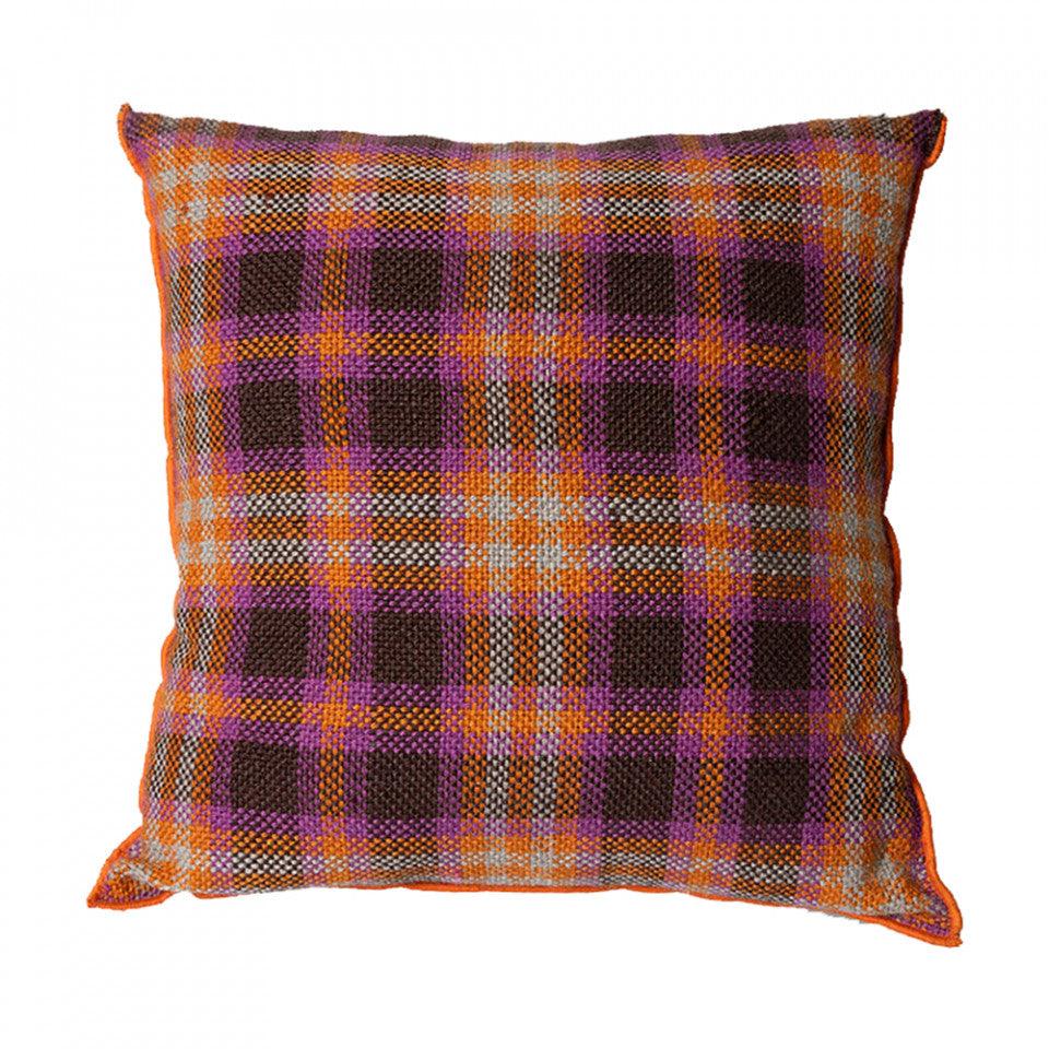 Perna patrata multicolora din poliester 50x50 cm Porch HK Living - PARIS14A.RO