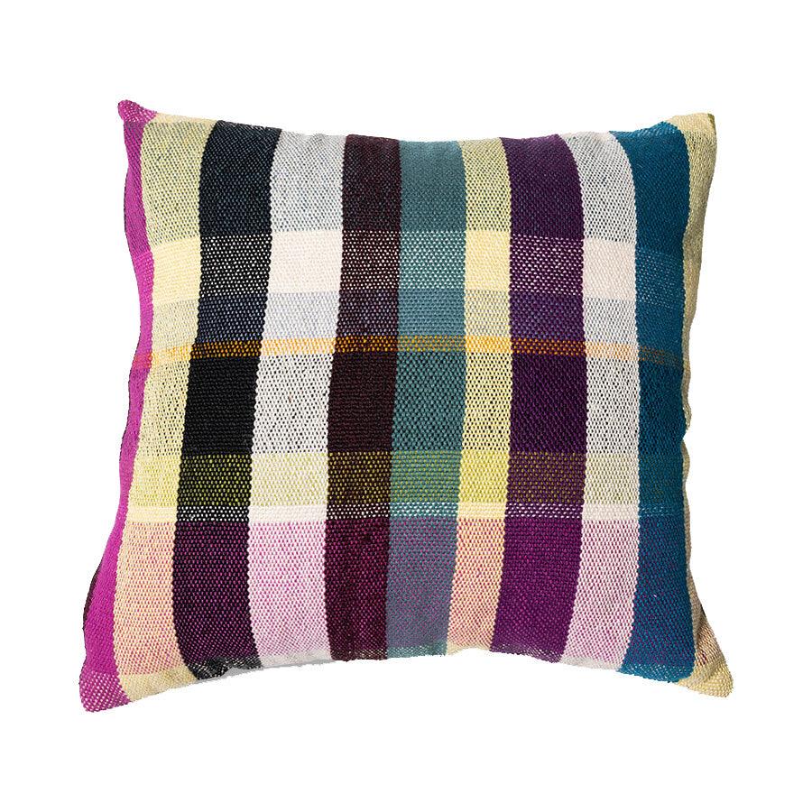 Perna patrata multicolora din poliester 50x50 cm Retro HK Living - PARIS14A.RO