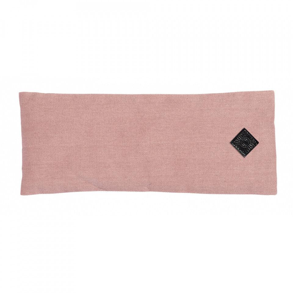 Perna pentru yoga roz din bumbac 10x25 cm Yoga Nordal - PARIS14A.RO