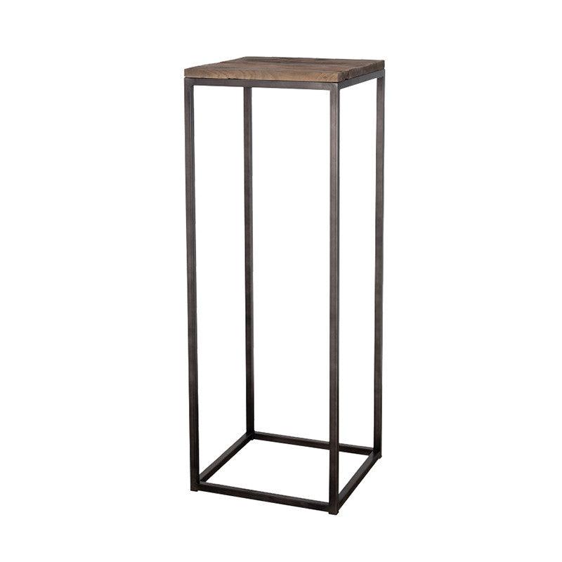 Piedestal din metal si lemn 110 cm Madrid Lifestyle Home Collection - PARIS14A.RO
