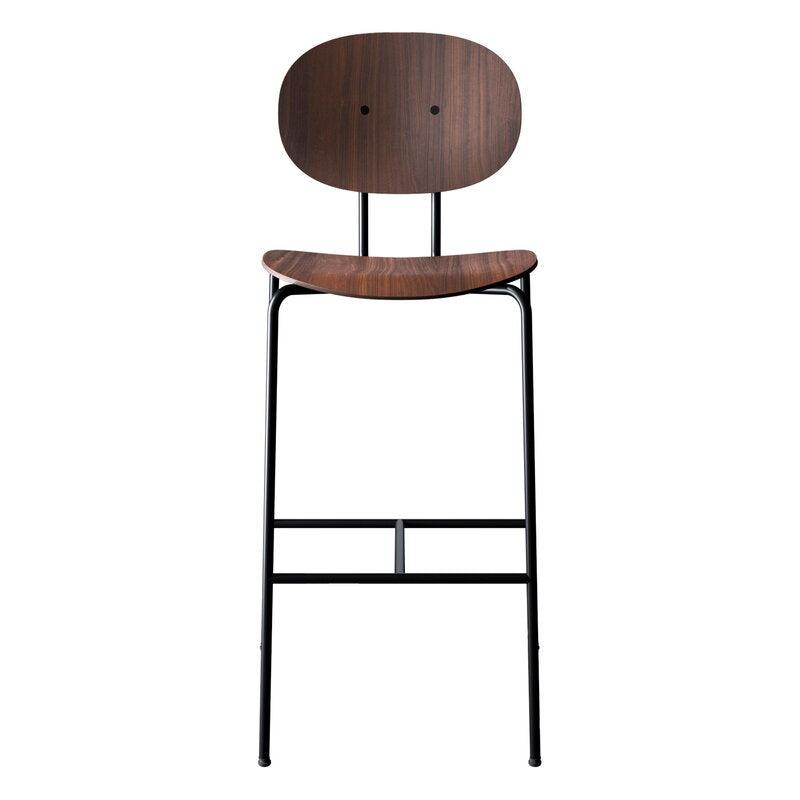 Piet Hein Bar Scaun 75 cm, nuc neagra - PARIS14A.RO