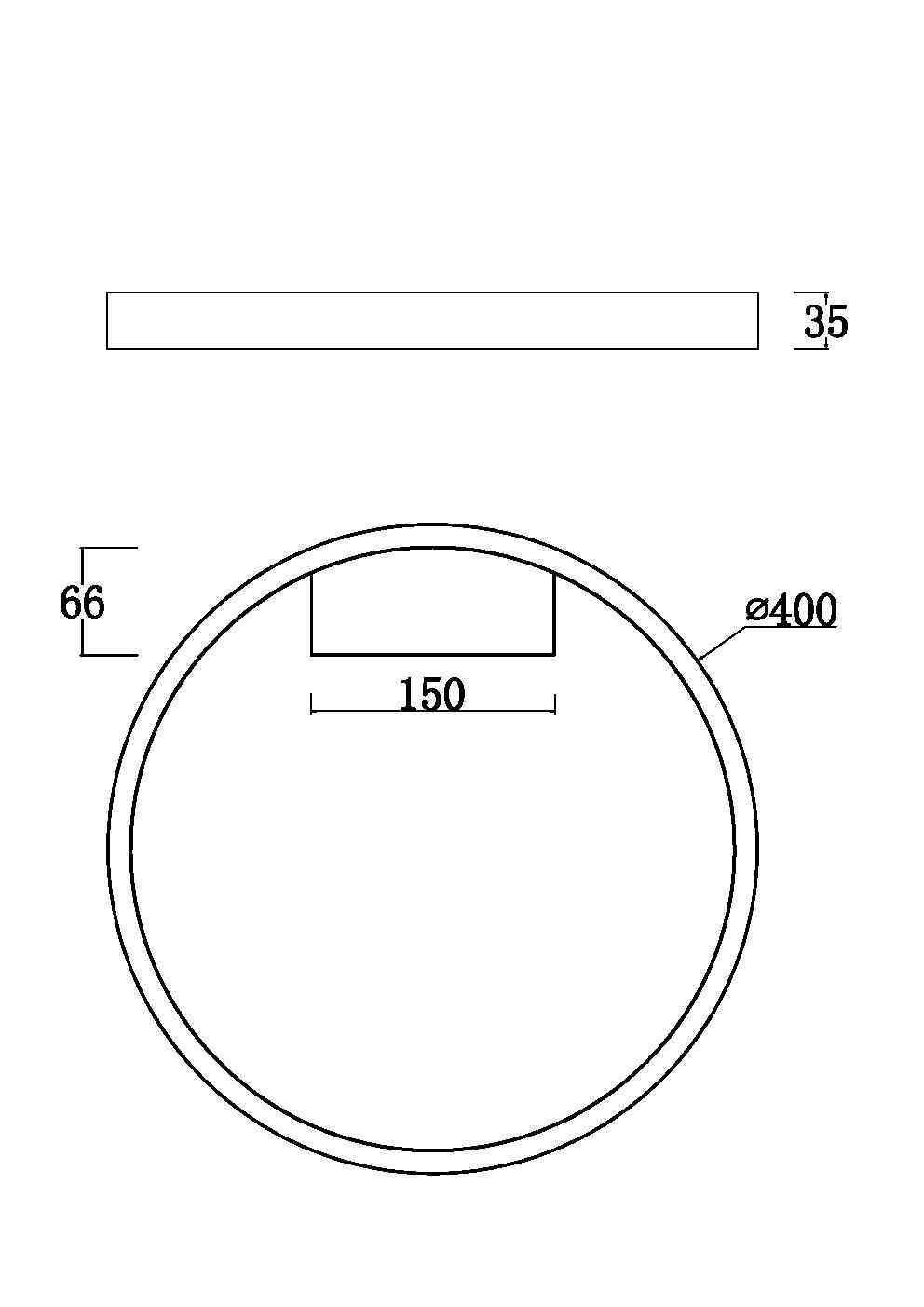 Plafoniera Rim Maytoni Modern MOD058CL-L25BS3K - PARIS14A.RO