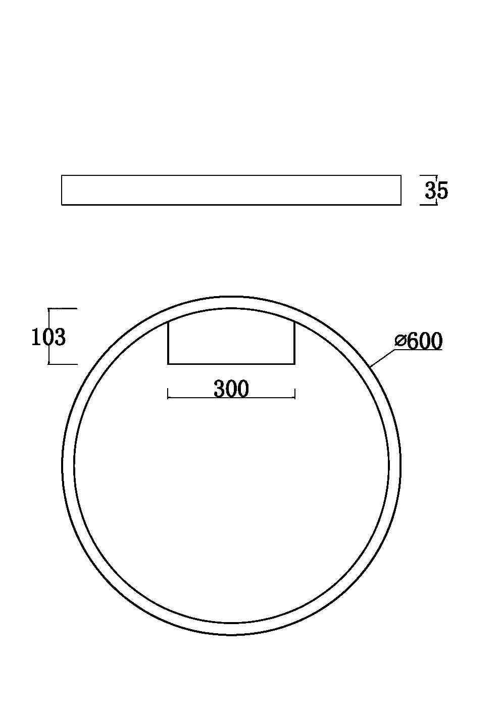 Plafoniera Rim Maytoni Modern MOD058CL-L35B3K - PARIS14A.RO