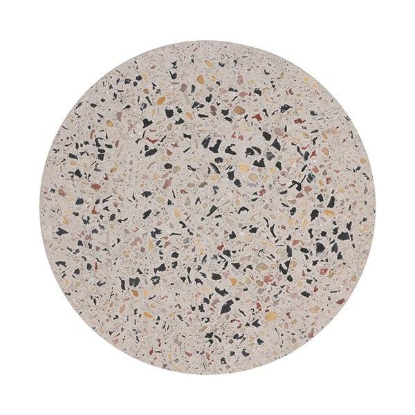 Platou servire multicolor din ciment 30 cm Londa HK Living - PARIS14A.RO