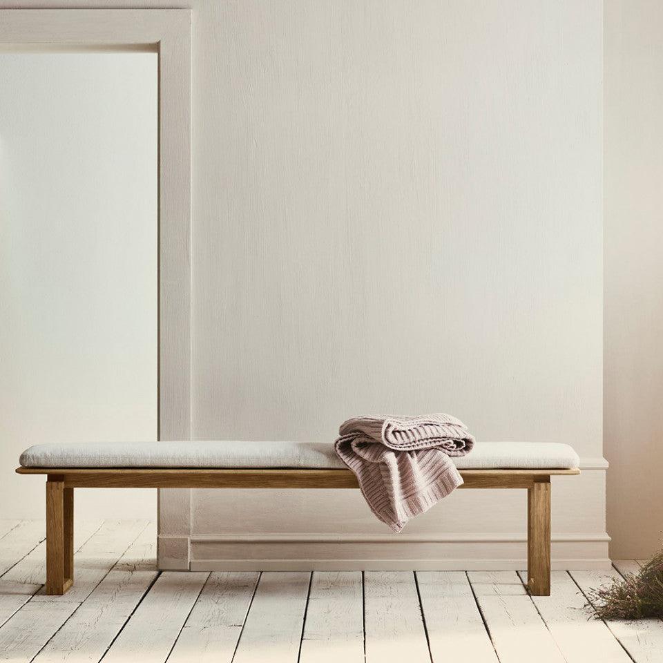 Pled alb din lana 130x170 cm Soft Collection Bolia - PARIS14A.RO