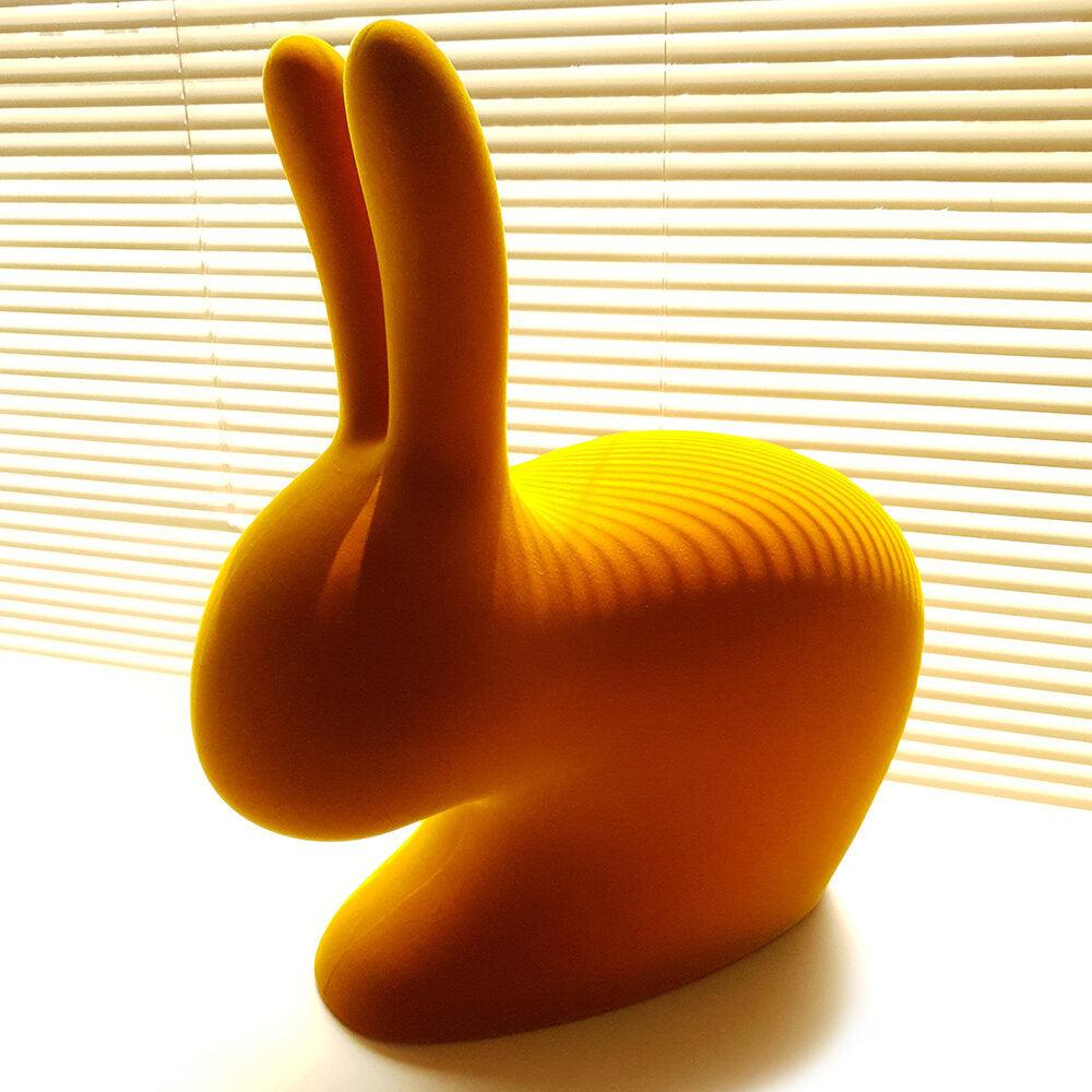 Scaun Flocked Rabbit Chair - Baby - Dark Gold - PARIS14A.RO