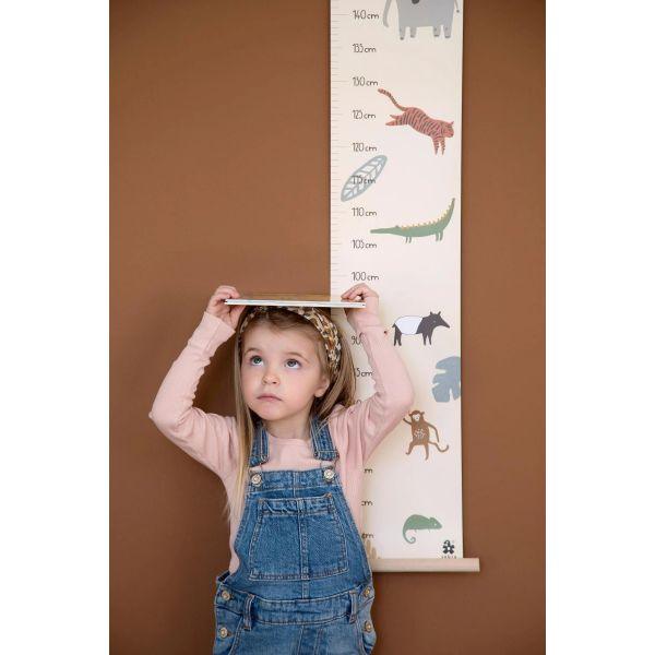 Sebra Metru de perete pentru masurat copiii - Wildlife - Sebra - PARIS14A.RO