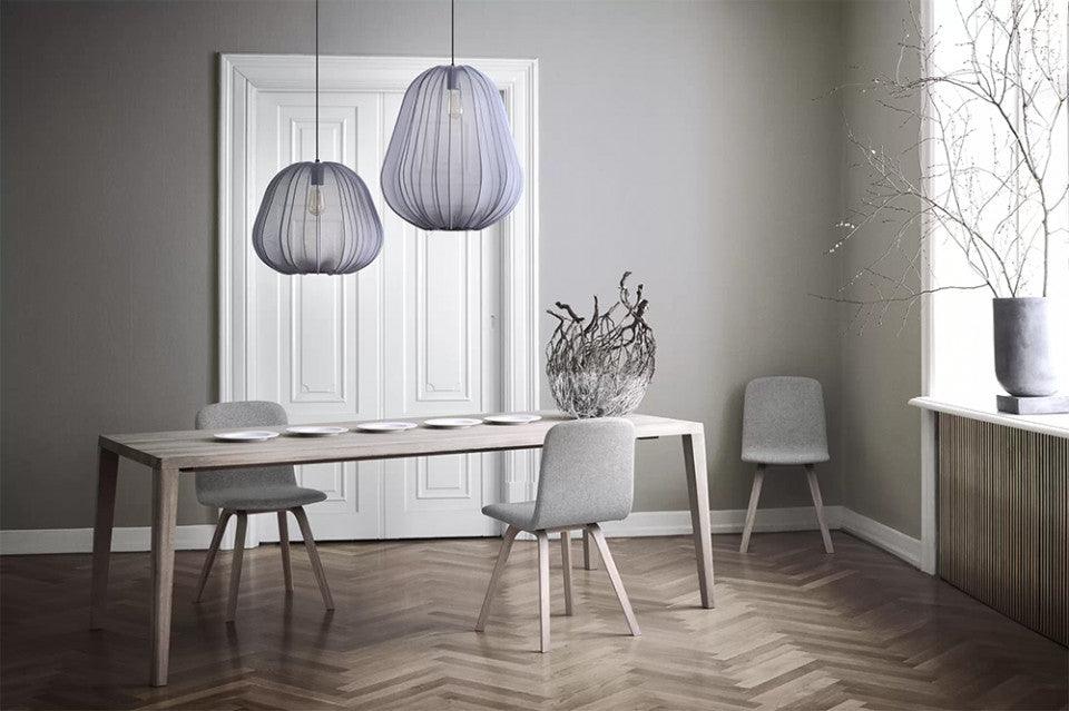 Set 2 alonje masa maro din lemn de stejar Graceful Bolia - PARIS14A.RO