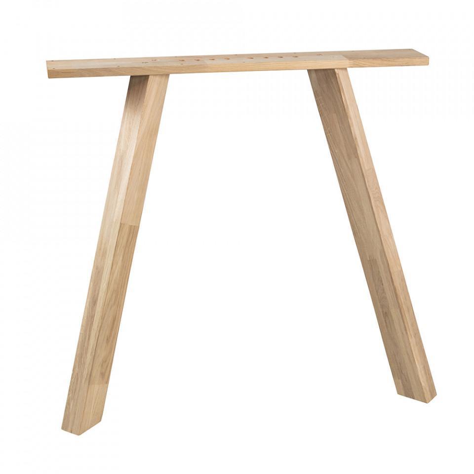 Set 2 picioare pentru masa din lemn de stejar Ovka - PARIS14A.RO