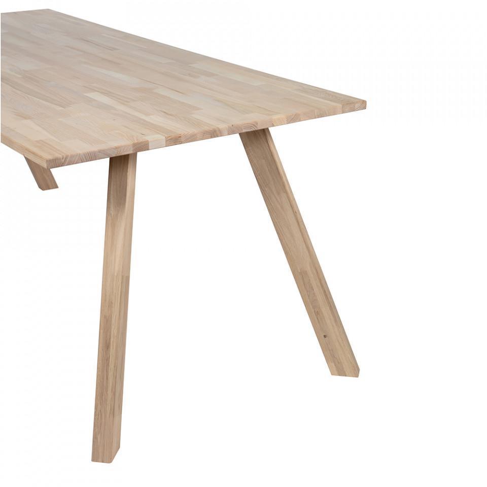 Set 2 picioare pentru masa din lemn de stejar Ovka - PARIS14A.RO