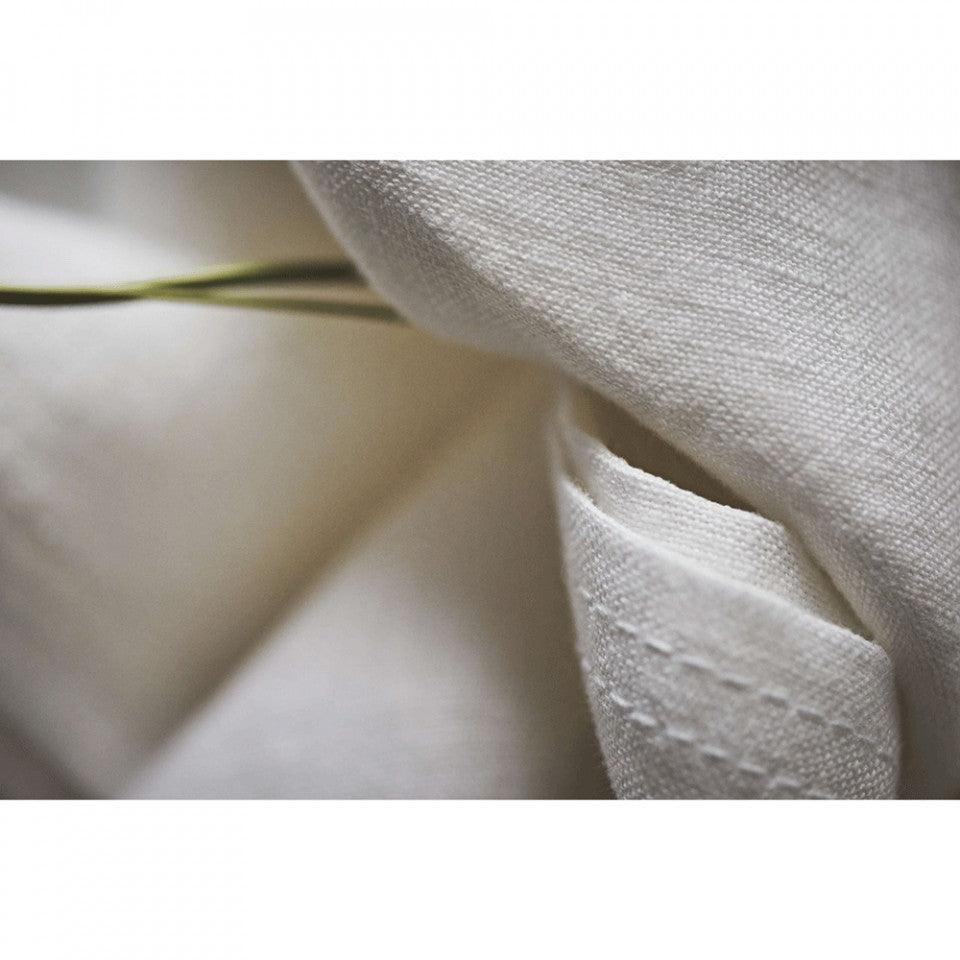 Set 4 prosoape de bucatarie albe din in si bumbac 45x45 cm Soft Collection Bolia - PARIS14A.RO