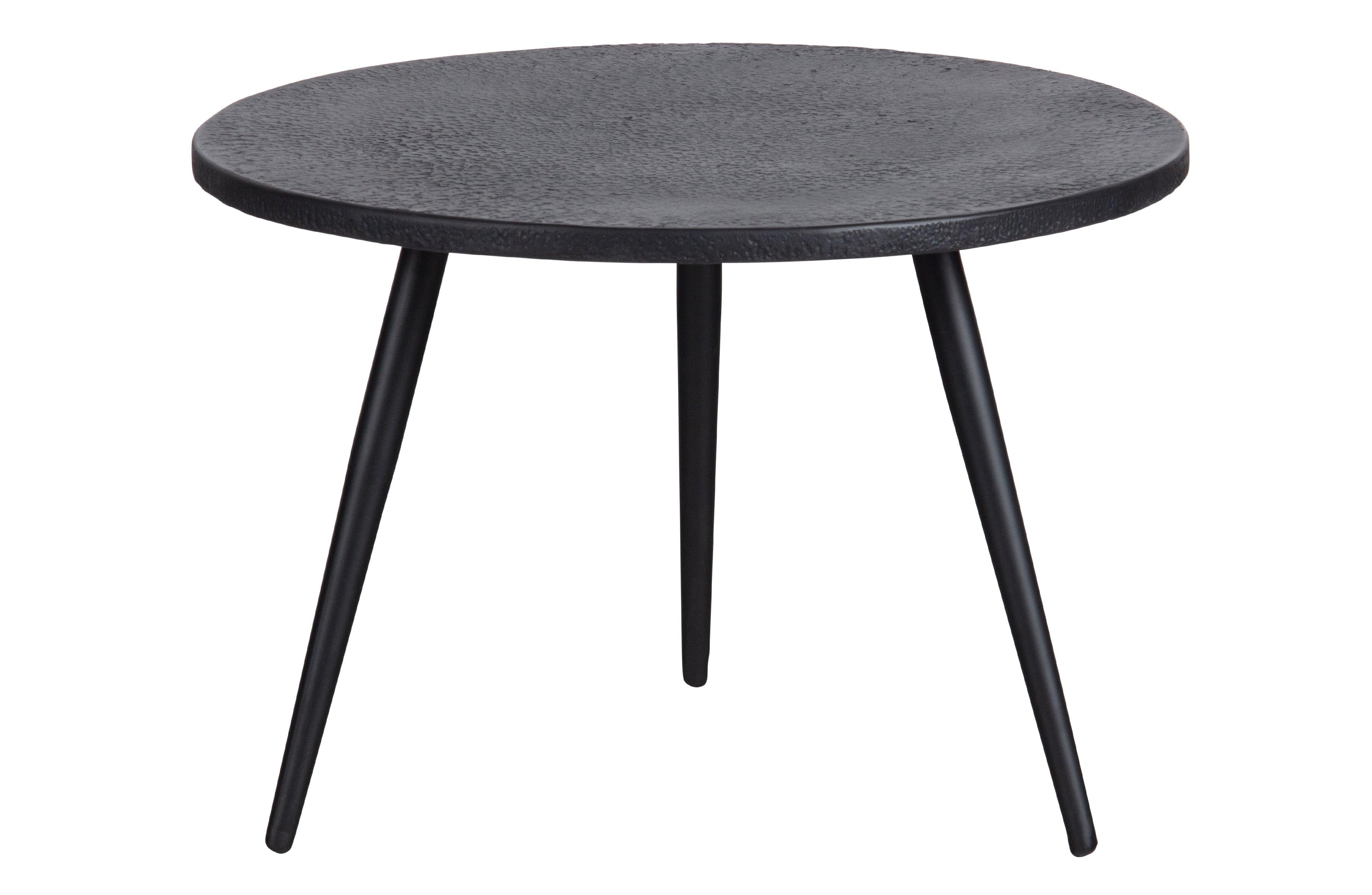 Set de 2 - Suze Sidetables din lemn/metal negru - PARIS14A.RO