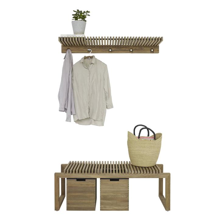 Skagerak - Cutter Wooden Bench Tec natural - PARIS14A.RO