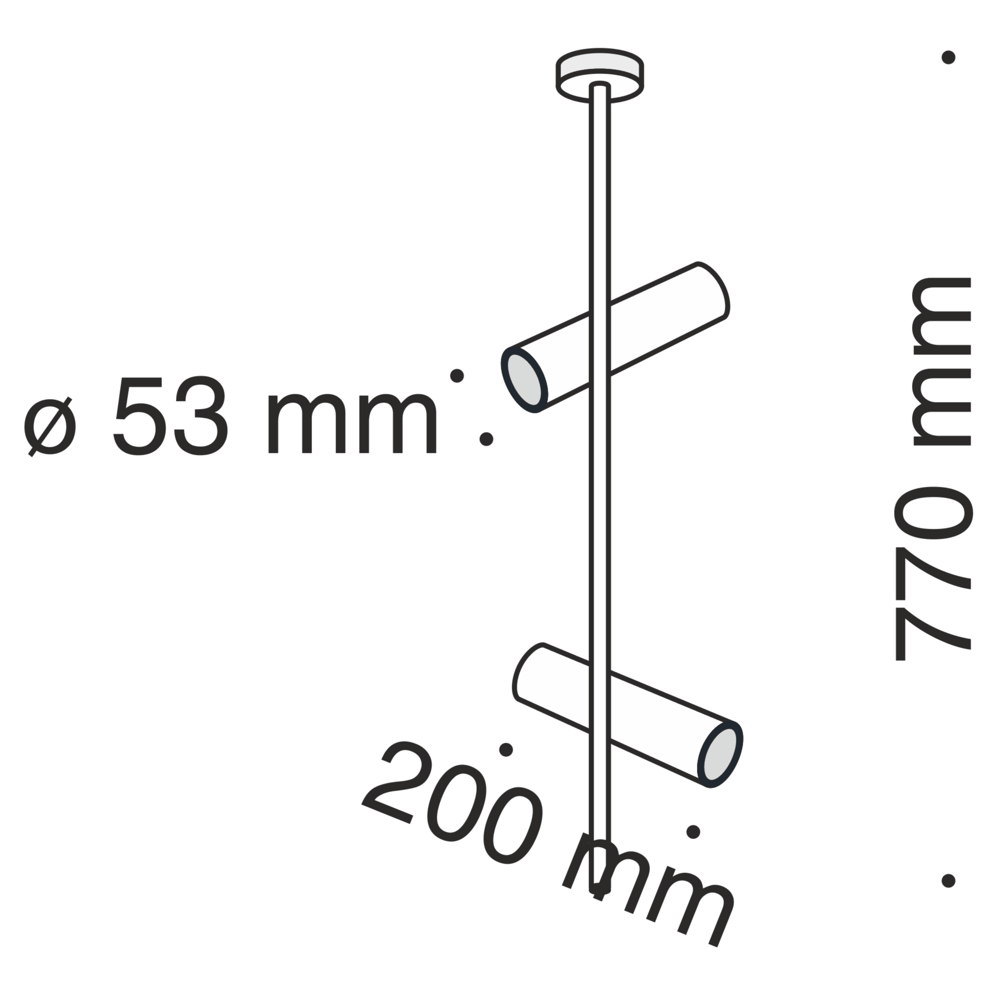 Spot Elti Maytoni Technical C021CL-02B - PARIS14A.RO