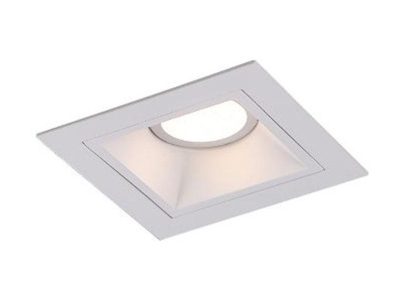 Spot incastrabil PATRAT HIT I Culoare alba MAXLIGHT H0080 - PARIS14A.RO