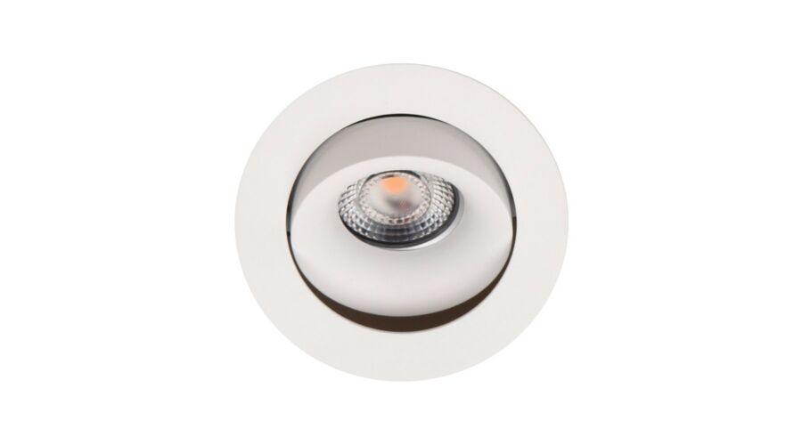 Spot incastrat BELLATRIX TILTED Culoare alba - FARA BEC LED H0112 MAXLIGHT H0117 - PARIS14A.RO