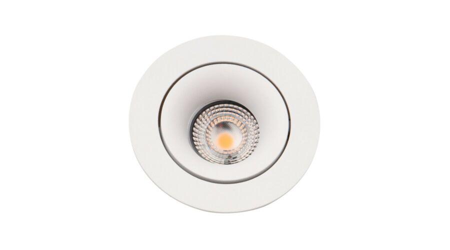 Spot incastrat BELLATRIX TILTED Culoare alba - FARA BEC LED H0112 MAXLIGHT H0117 - PARIS14A.RO