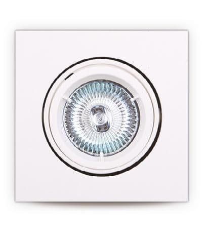 Spot incastrat FINE PATRAT Culoare alba MAXLIGHT H0039 - PARIS14A.RO